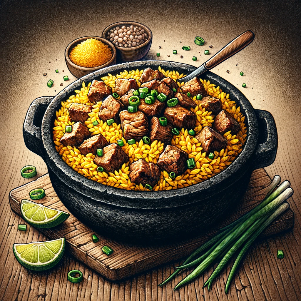 Receita de arroz Maria Isabel